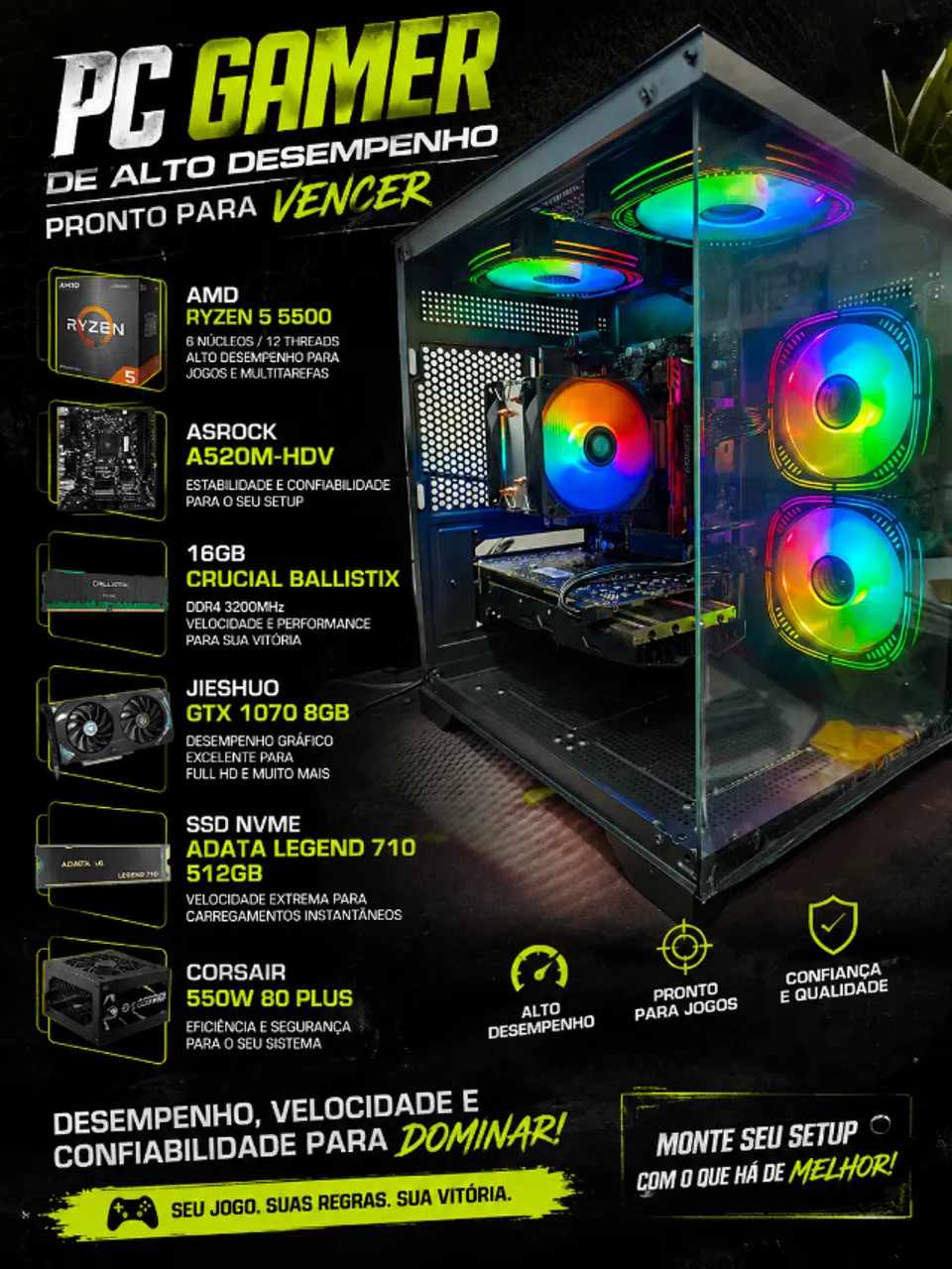 pc gamer gtx 1070