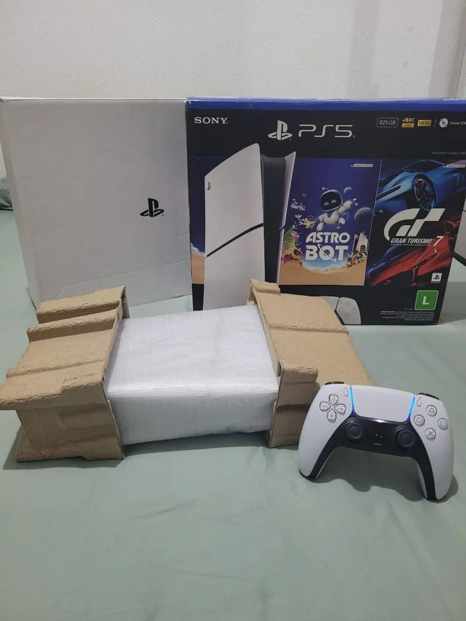 PS5 SLIM ZERO NA CAIXA!