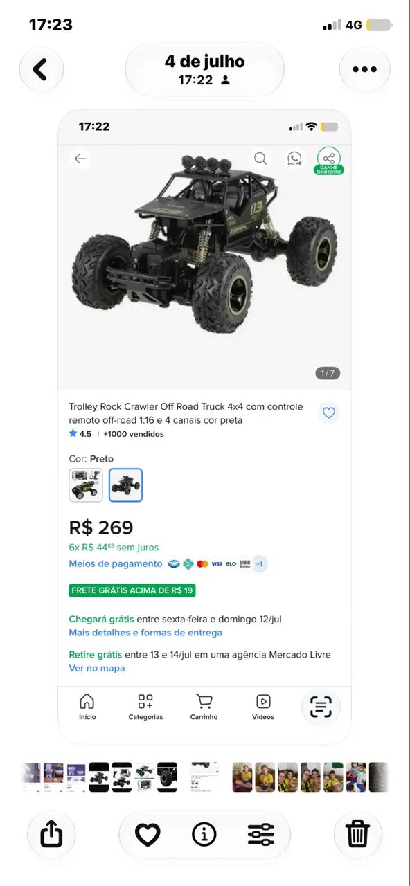 Carro com controle remoto - Foto 2