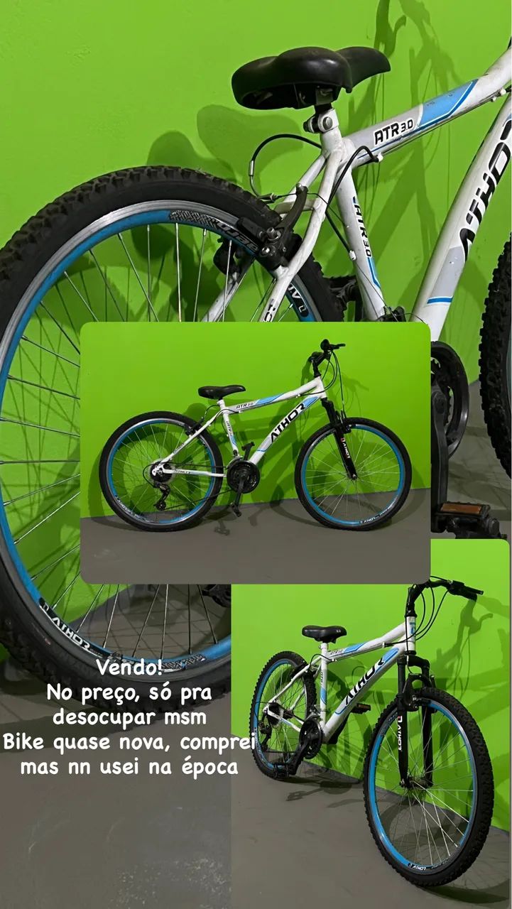 Bicicleta aro 26 athor - Foto 4