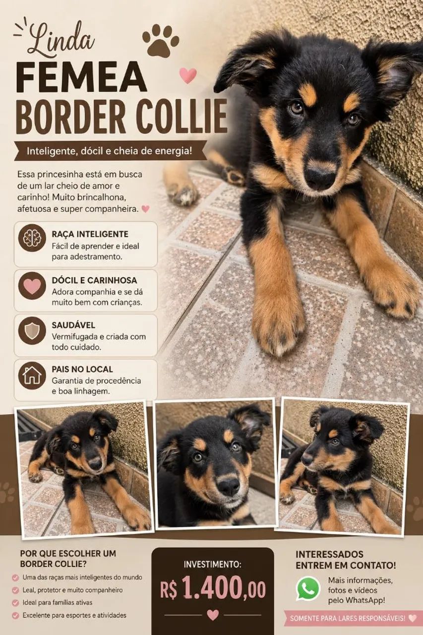 Boder colie fêmea 