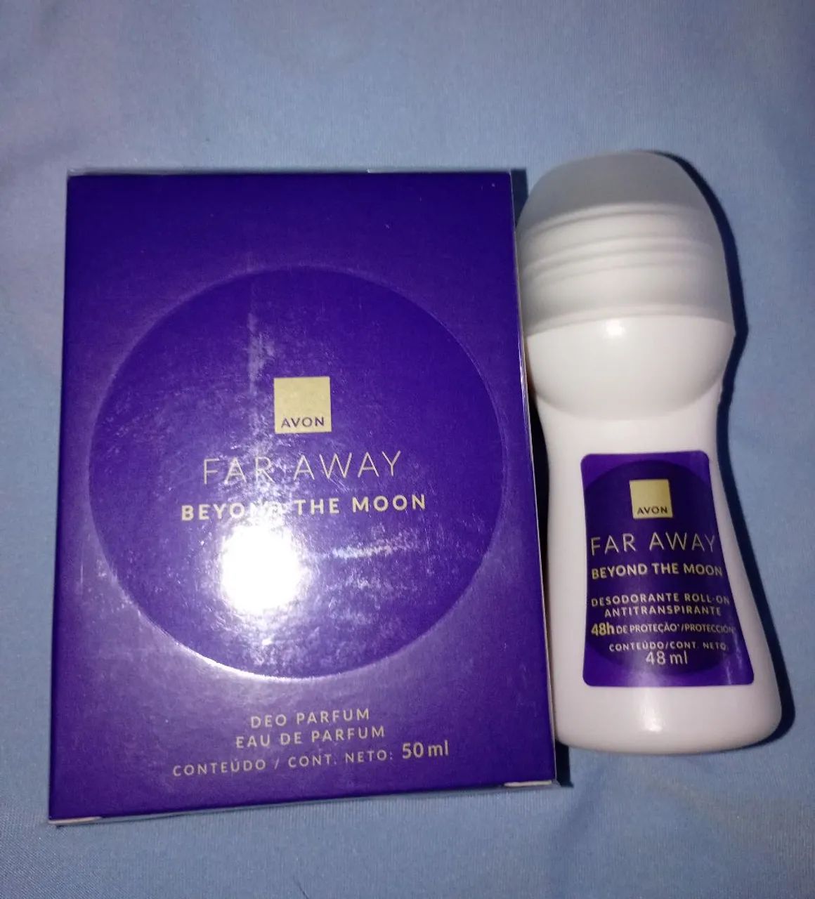 Perfume Far away e desodorante 