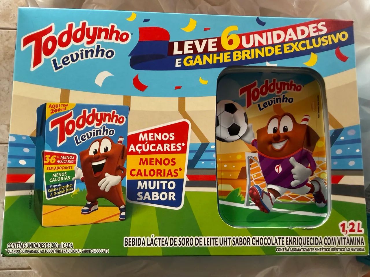 3 kit Toddynho com pote organizador da marca - Foto 4