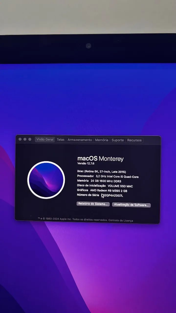 iMac 27 tela de retina 5k - Foto 4