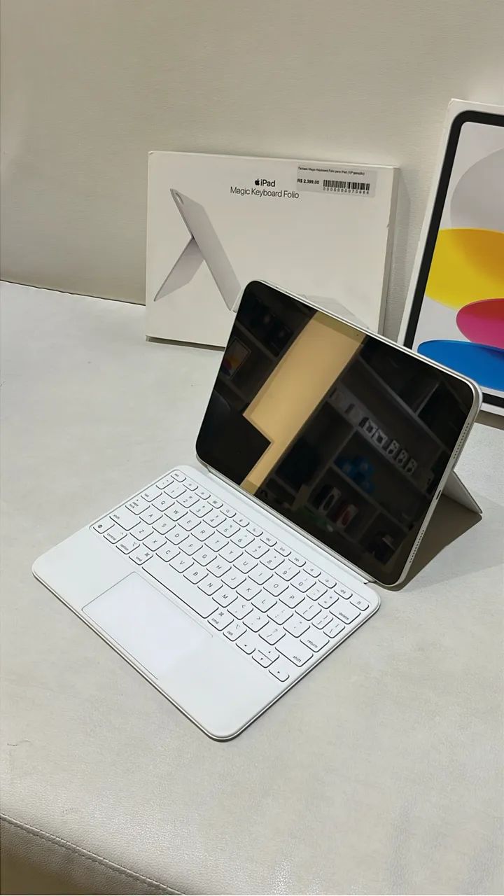 iPad 10 Geração 256Gb + Teclado Original Apple - Foto 2