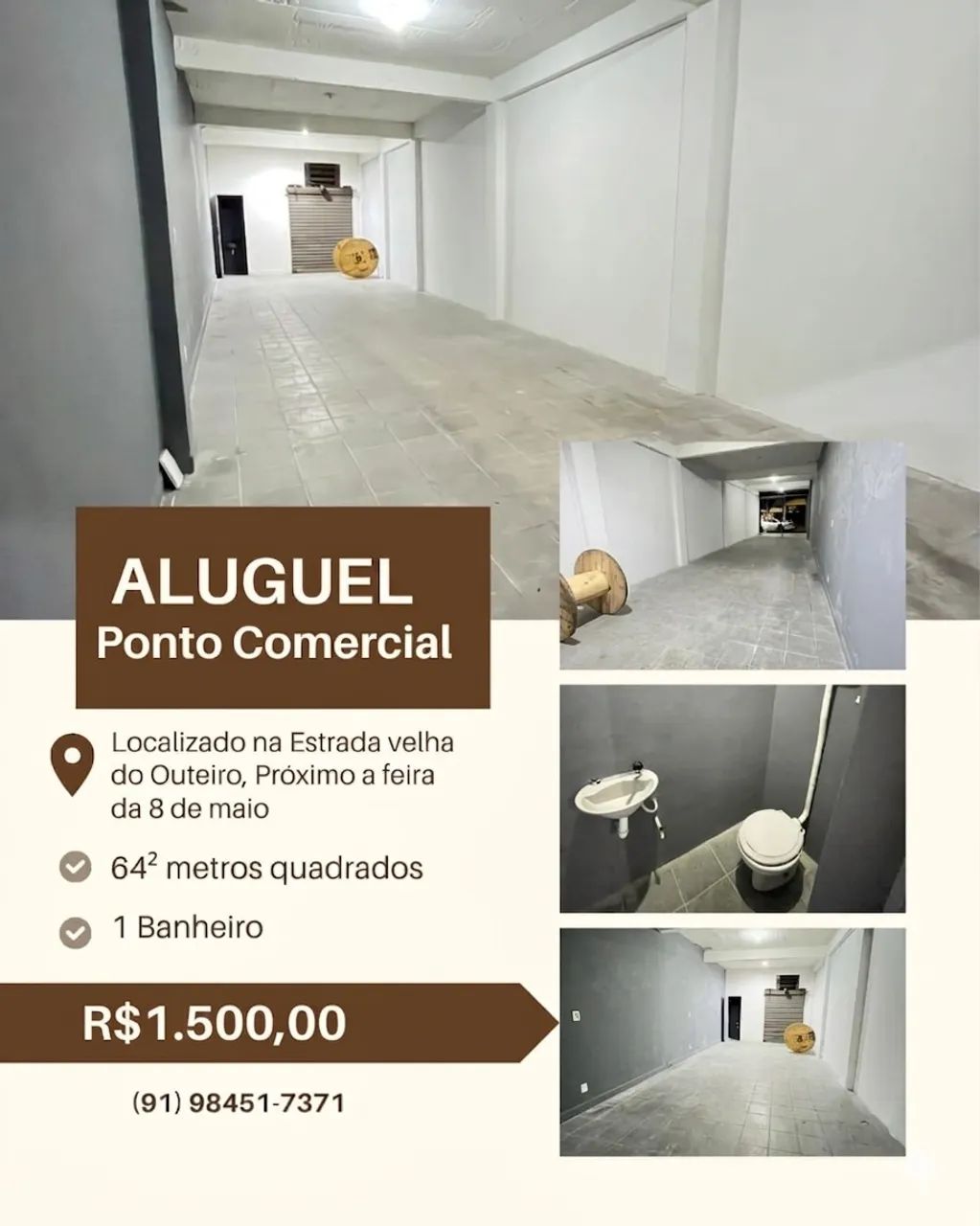 Alugo ponto comercial em icoaraci 