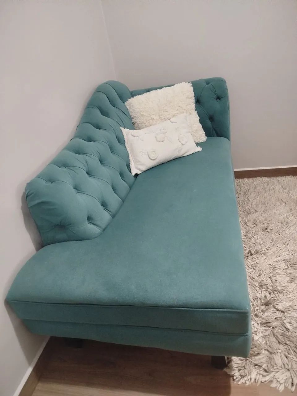 Lindo divã azul Tiffany  - Foto 3