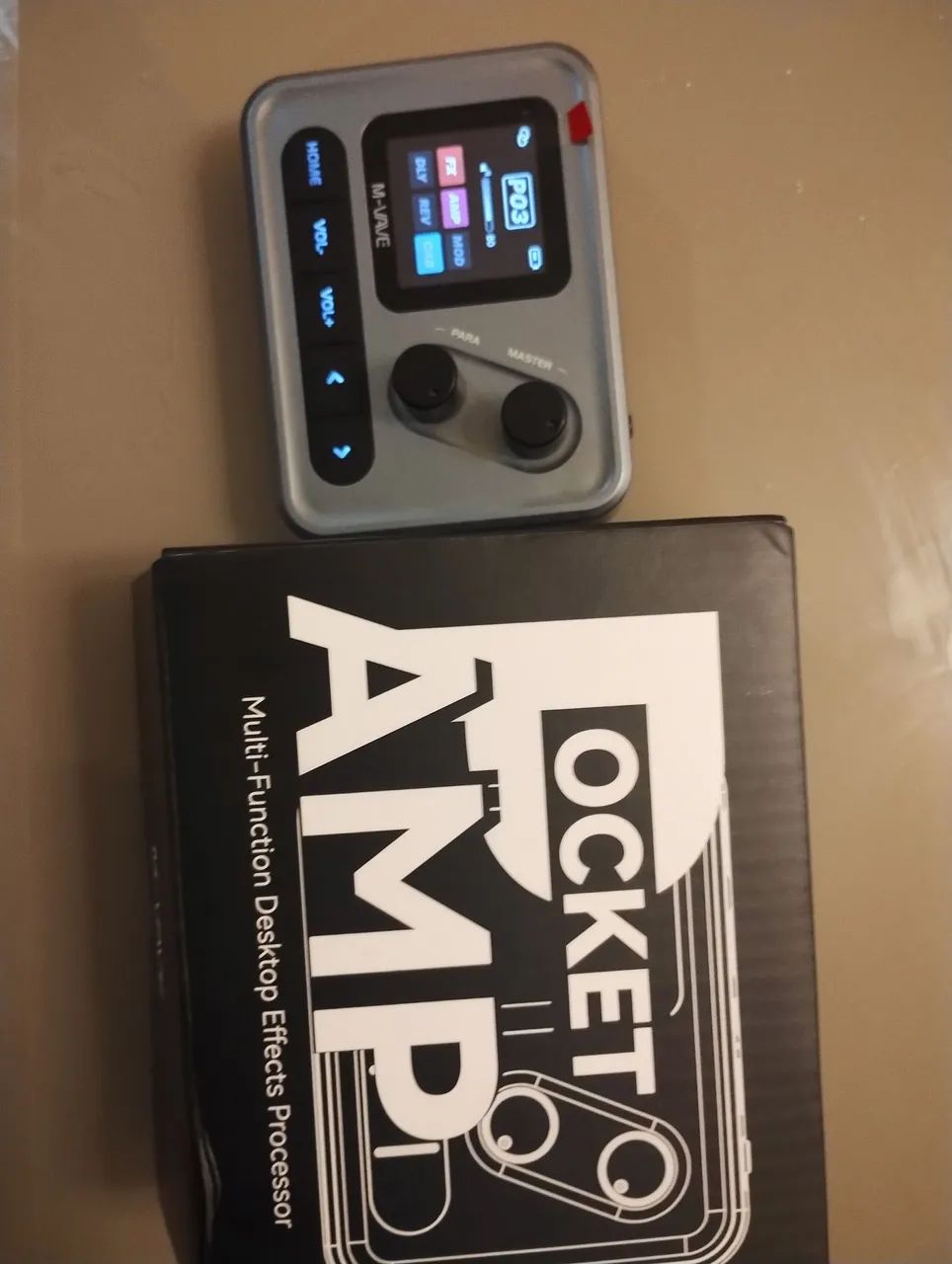 Pedaleira Mvave Pocket Amp