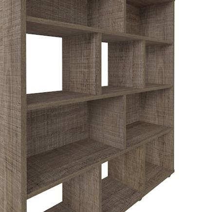 Estante de Livros Modelo Book (Artely) Cor Canela - Foto 4