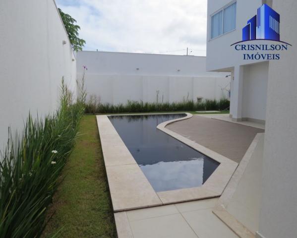 Casa à venda alphaville salvador ii, nova, r$ 2.400.000,00, piscina, espaço gourmet! - Foto 12