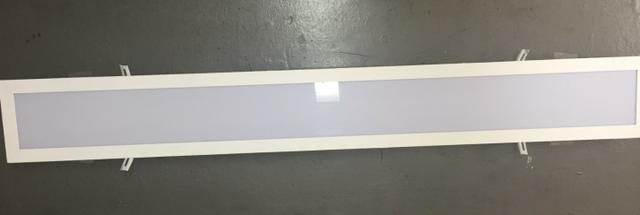 Luminaria Embutir Led Retangular 1,20mt X 15cm