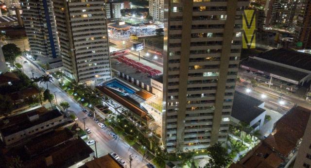 Apartamento com 3 dormitórios à venda por r$ 700.000,00 - cocó - fortaleza/ce