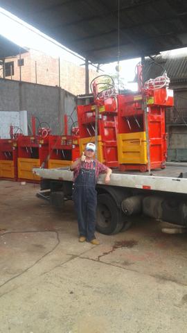 Prensa Enfardadeira Reciclagem Motor Monofasico * MetalurgicaMenonita - Foto 5