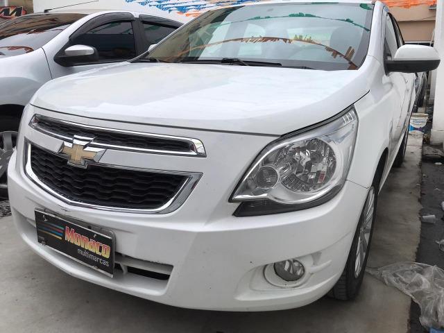 Chevrolet Cobalt ltz 1.4 completo c/ multimídia _ peq entrada + 48x 669,99 fixas - Foto 3
