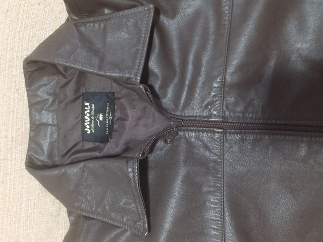 jaqueta de couro javali masculina