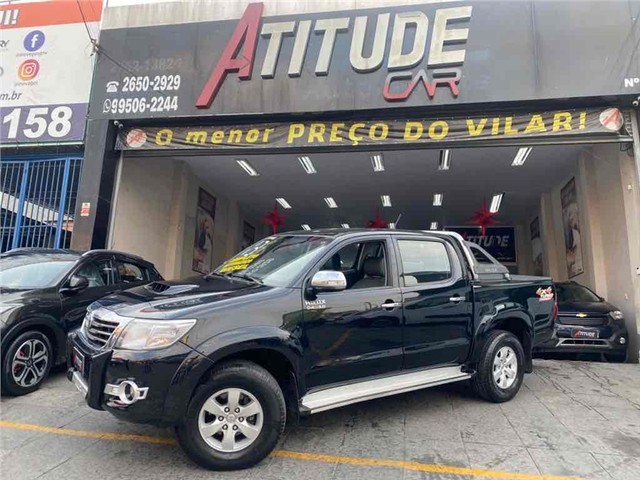 TOYOTA HILUX 2013 3.0 SRV 4X4 CD 16V TURBO INTERCOOLER DIESEL 4P AUTOMÁTICO