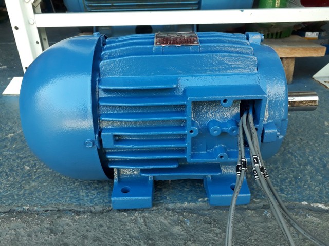 Motor elétrico trifásico 3 cv rpm 1740. - Foto 3
