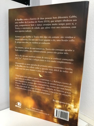A escolha - Nicholas Sparks capa comum - Foto 3
