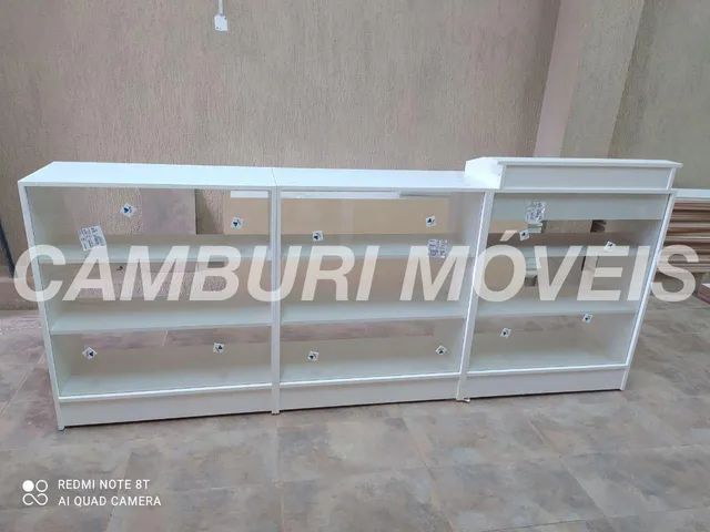 BALCÃO CAIXA VITRINE BALCÃO EXPOSITOR - NOVO - ENTREGA RÁPIDA 