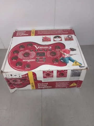 PEDALEIRA BEHRINGER V AMP 3 VERMELHO USADO