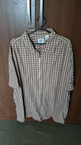 Camisa GAP Xadrez Azul - Compre Agora