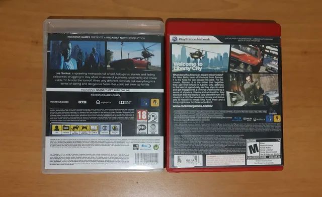 Grand Theft Auto IV - GTA 4 - Jogo PS3 Midia Fisica