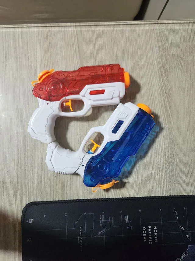 Mini Arminha De Brinquedo Lança Dardos Nerf Pistola Pressão