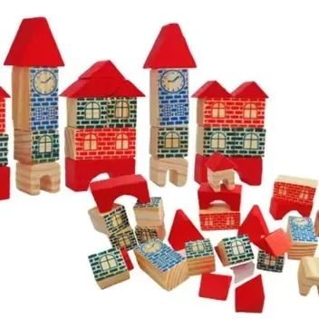 BLOCO DE MONTAR BRINQUEDO MEGA CONSTRUÇÃO