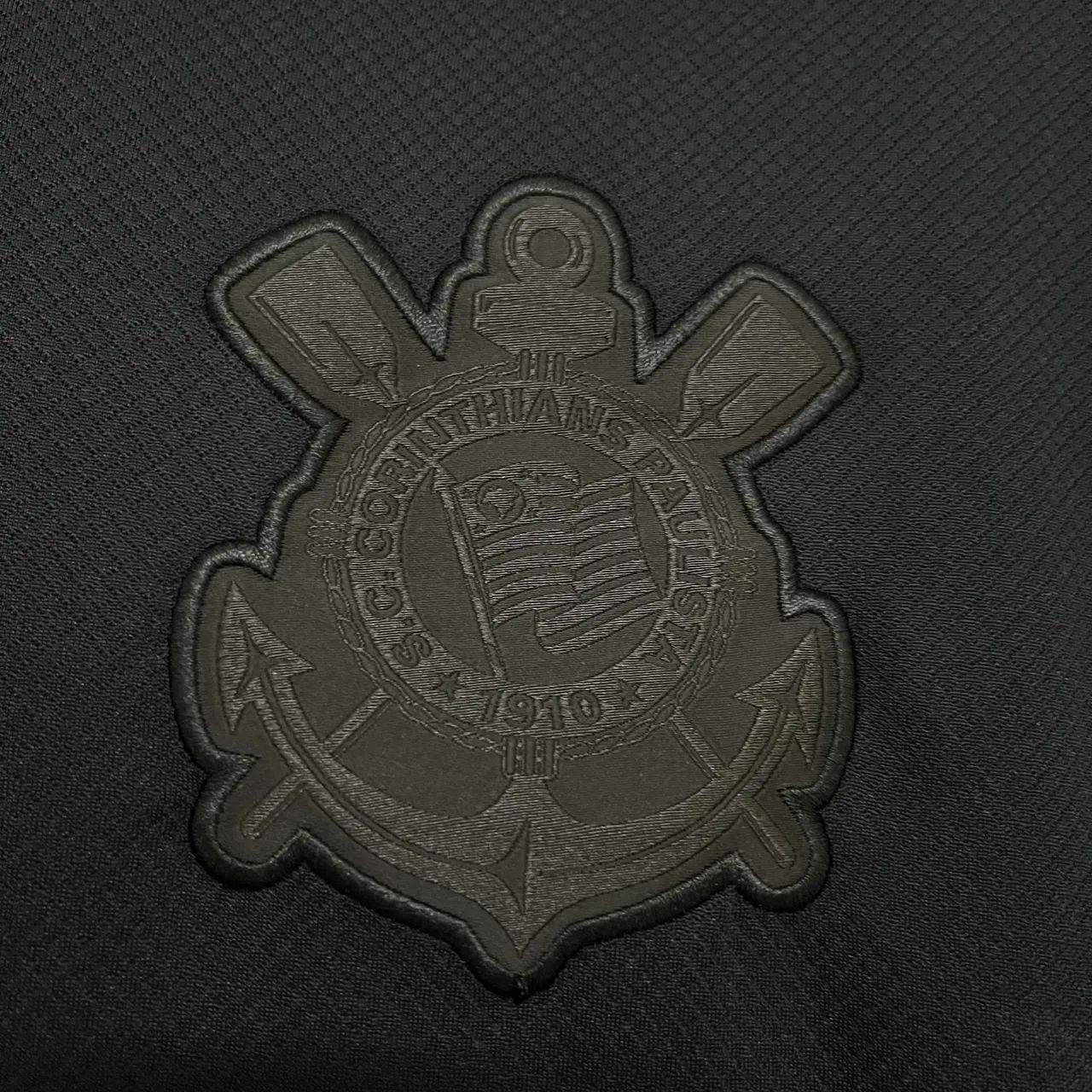 Camisa Corinthians Nike - Preta - M - Foto 2