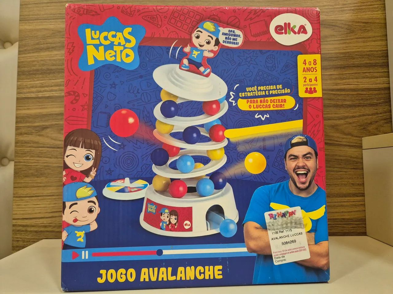Jogo Avalanche Luccas Neto - Elka