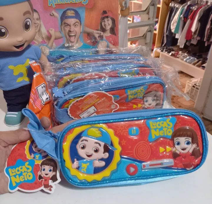 Estojos novos Lucas Netto 20.00 cada 