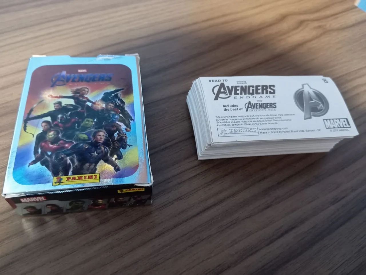 Lote de cards e figurinhas Avengers Endgame( cards completo) - Foto 5