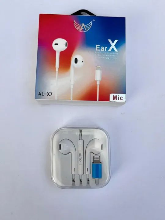 Fone de Ouvido Earphone AL-X7 com Microfone para iPhone