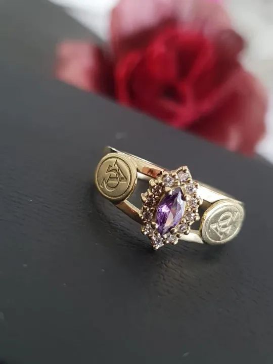 Anel de Formatura em Ouro 18k 