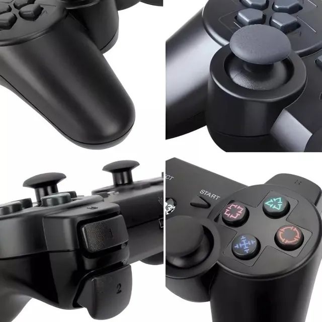 Kit 2 Controles Para Playstation 3 Ps3 Sem Fio - Foto 3
