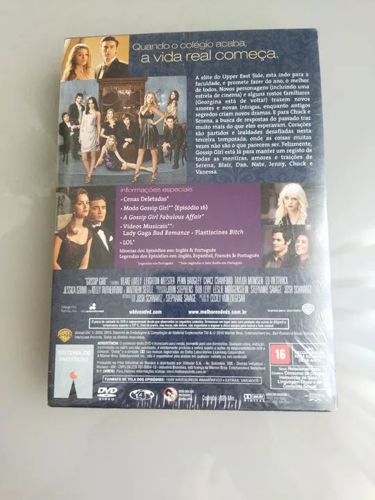  Gossip Girl - 3ª Temporada Completa - Foto 3