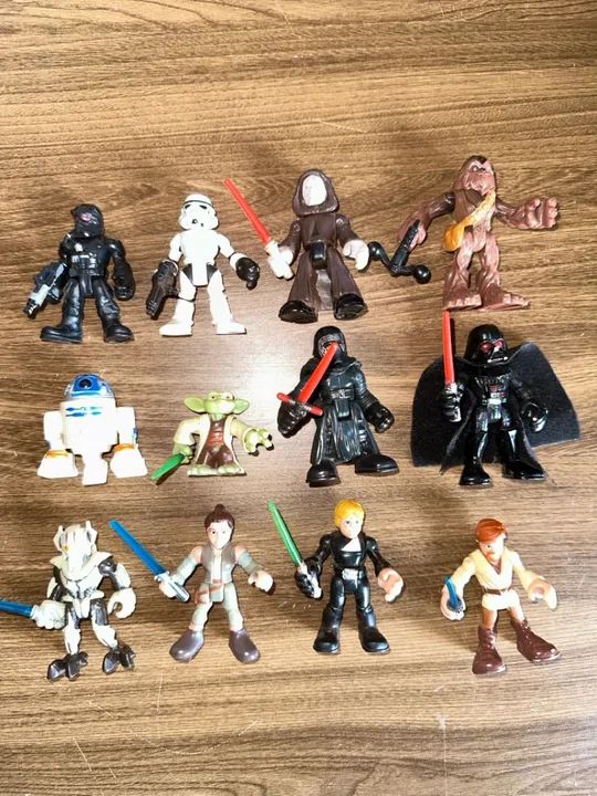 12 bonecos Star Wars  - Foto 3