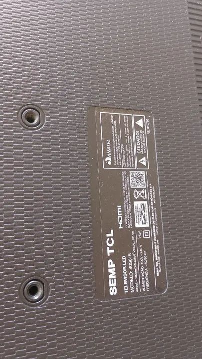 TV semp TCL 40 polegadas  - Foto 3