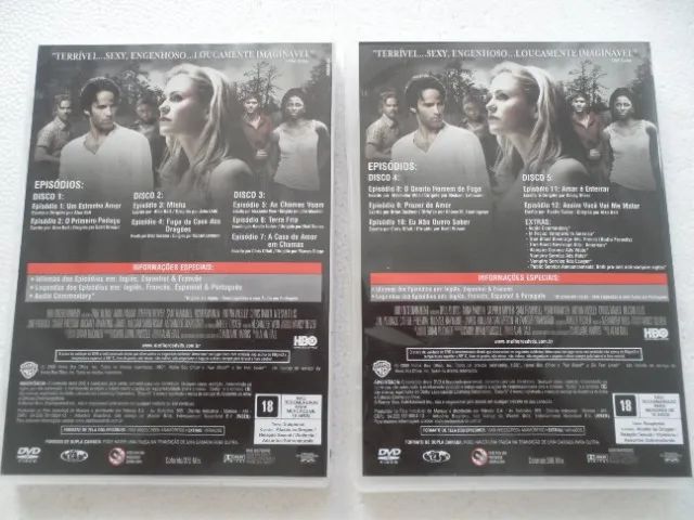 DVD Box True Blood primeira temporada completa 5 discos - Foto 6