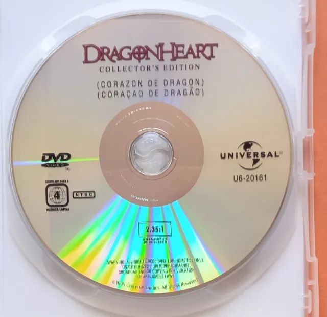 Dvd Coração de Dragão  - Foto 4