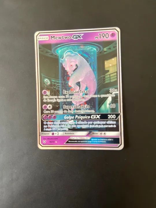 Pokemon Mewtwo sold GX