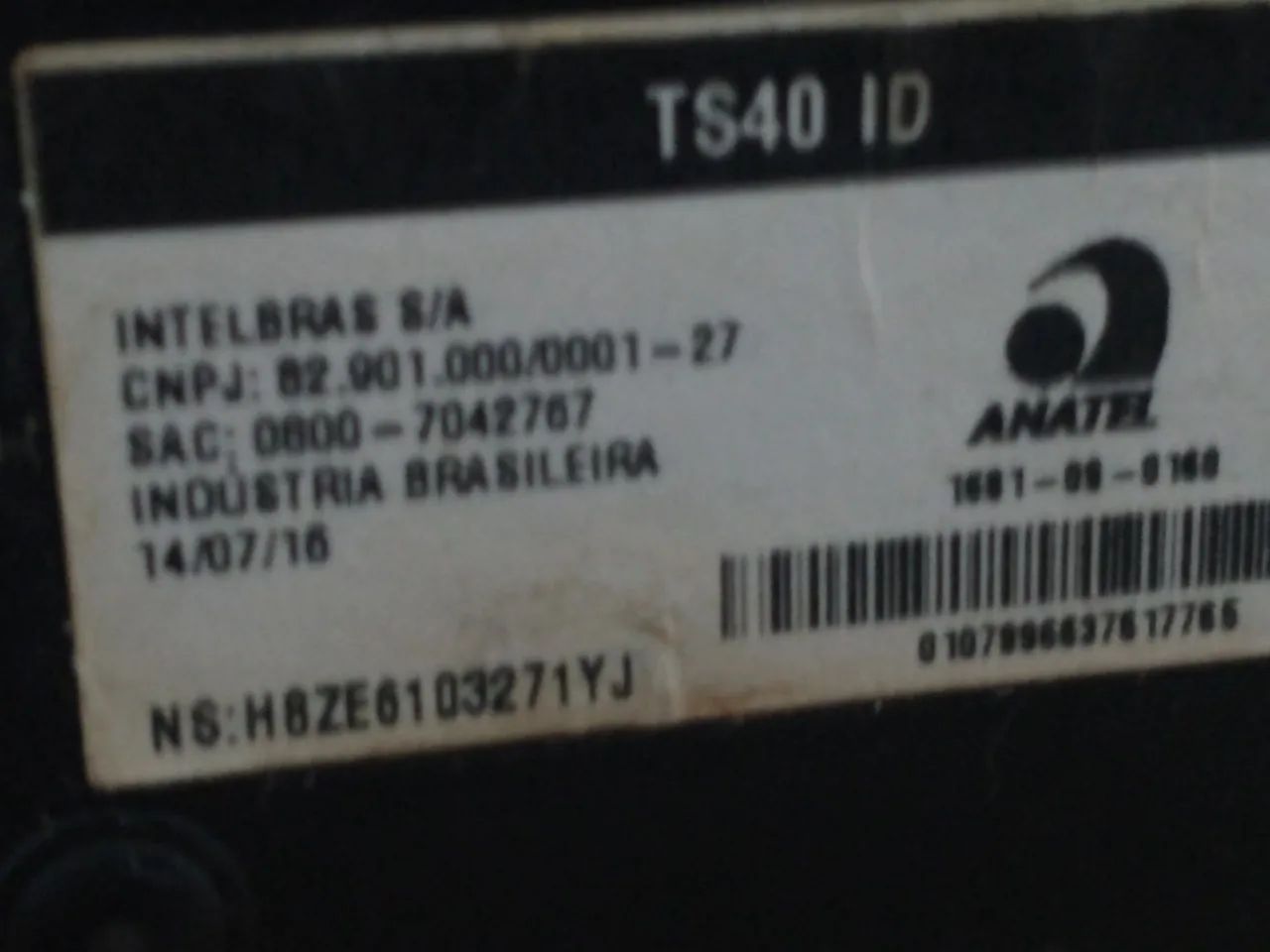 Telefone sem fio Intelbras ts40 id - Foto 3