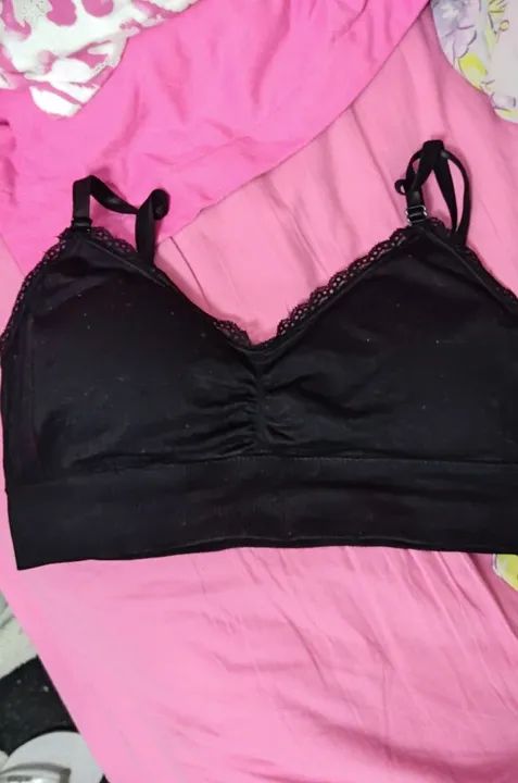 sutiã estilo top preto renner