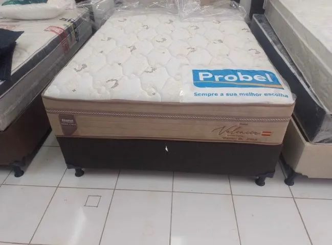 cama box casal molas ensacadas probel