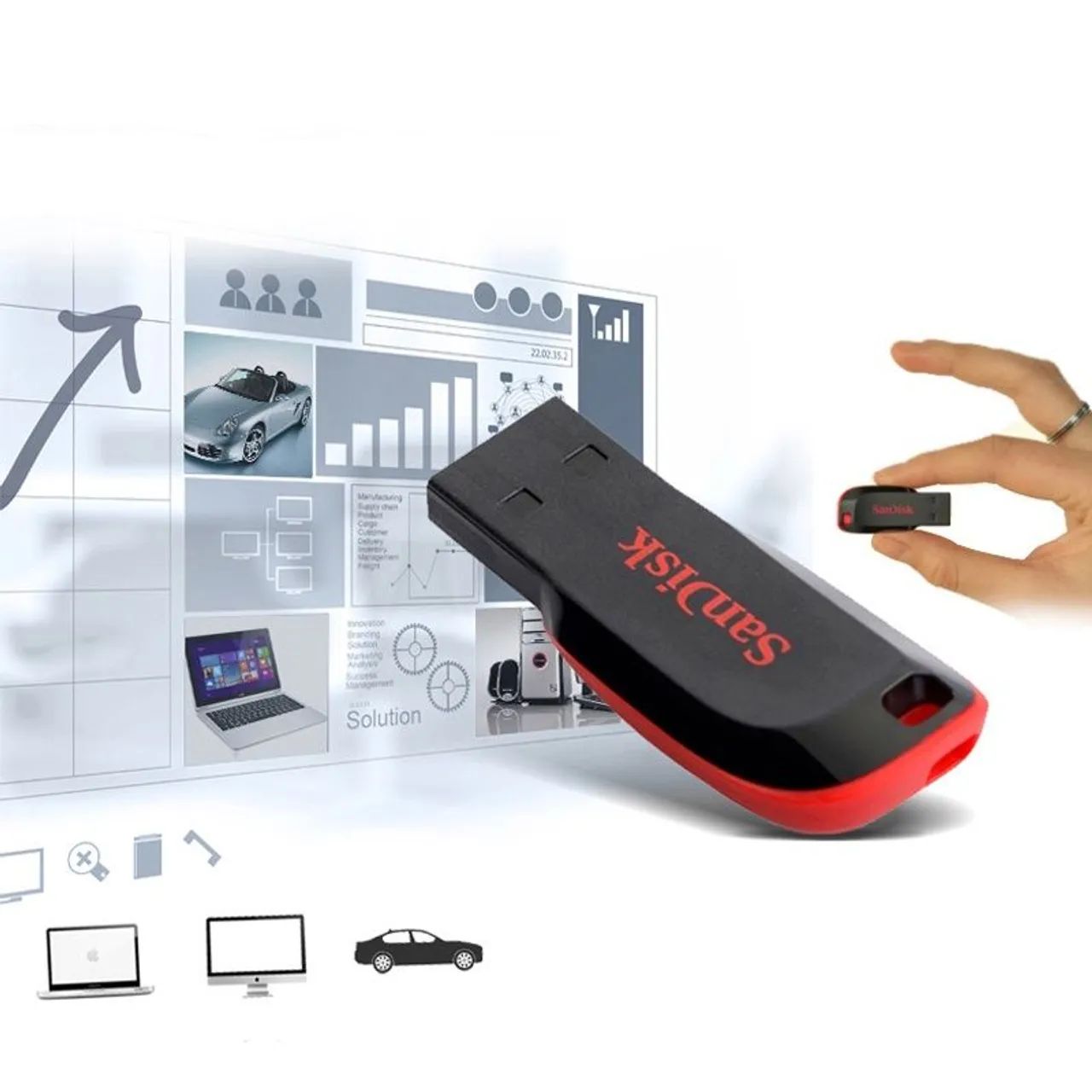 PENDRIVE SANDISK 2.0 - Foto 2