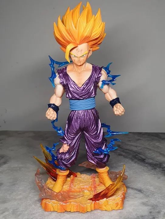 Gohan ssj2 com base 20cm - Foto 3