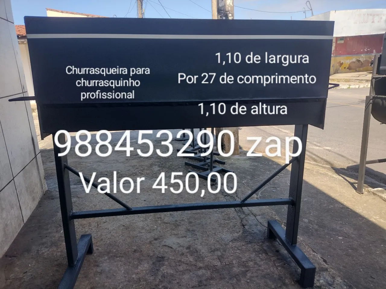 Churrasqueira para churrasquinho