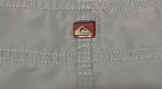 Short de Praia Quiksilver Cinza Original - Foto 3