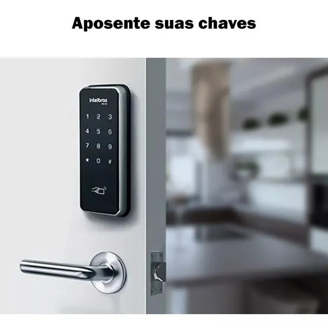 Fechadura Digital De Sobrepor Fr201 Intelbras - Foto 4