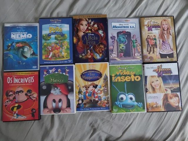 DVDs Infantis (só) Original * Raridade* -  a partir  de10 Reais cada